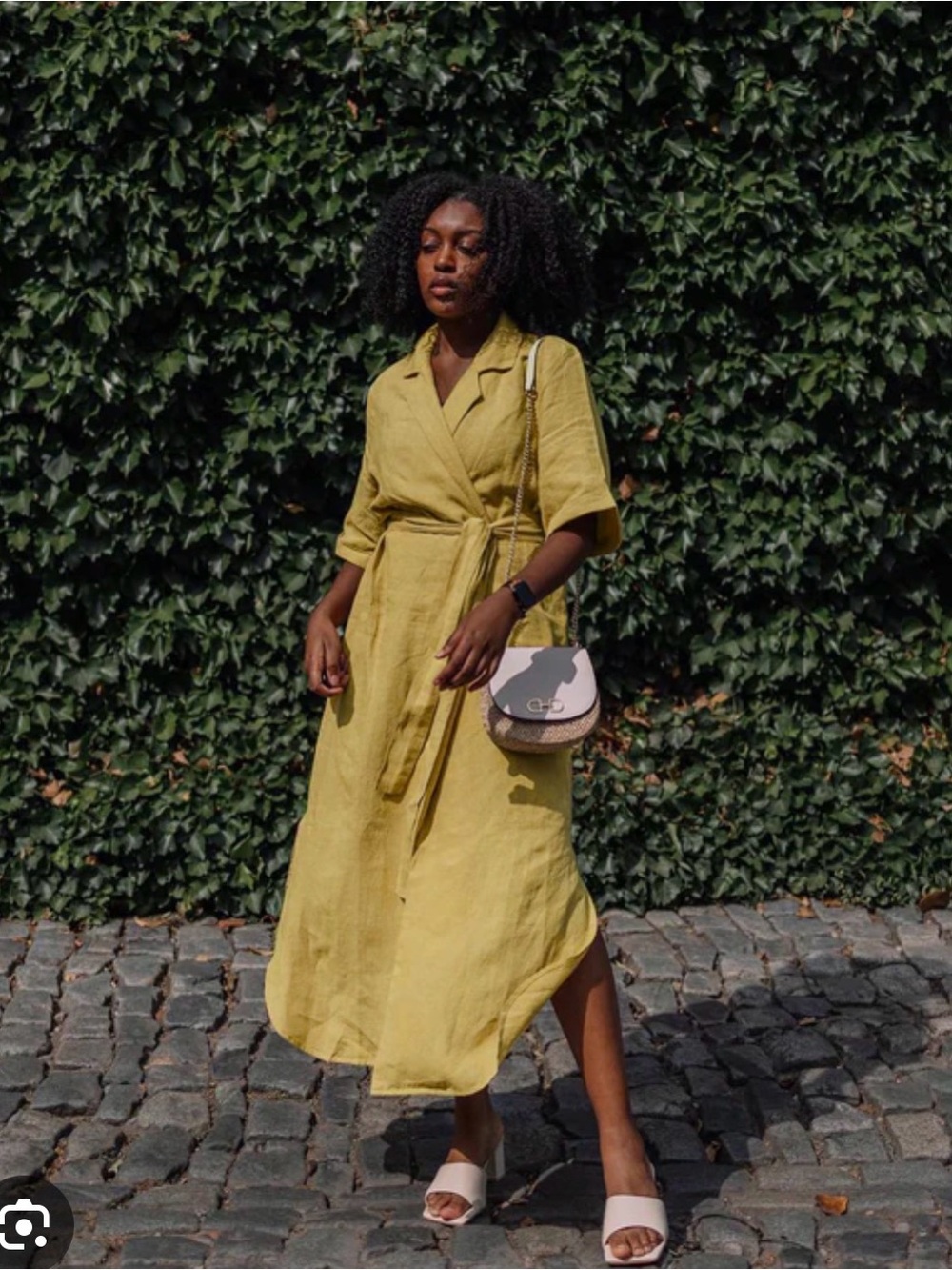 Grae Cove Linen Wrap Dress